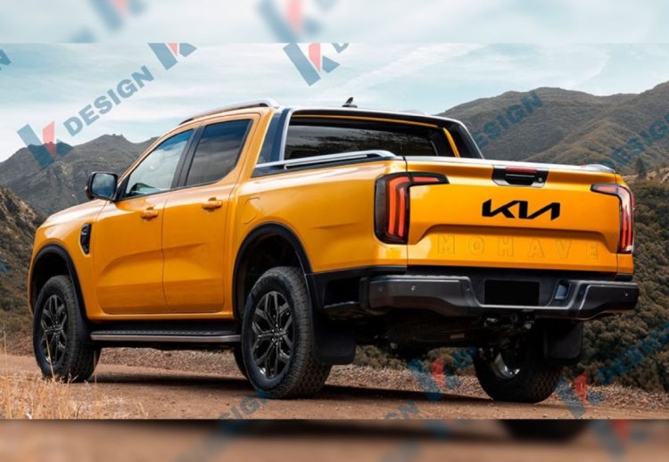 Kia pick-up render