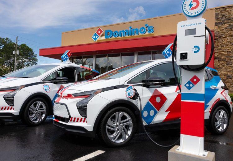 Chevrolet Bolt Dominos pizza