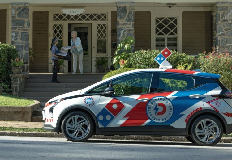 Chevrolet Bolt Dominos pizza