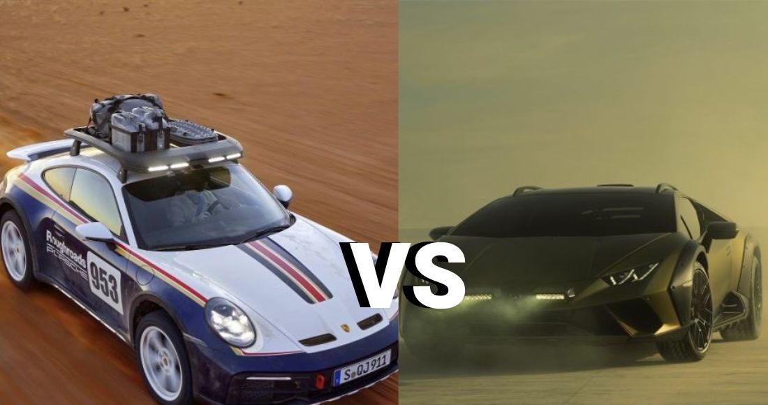 Porsche 911 Dakar vs Lamborghini Huracán Sterrato