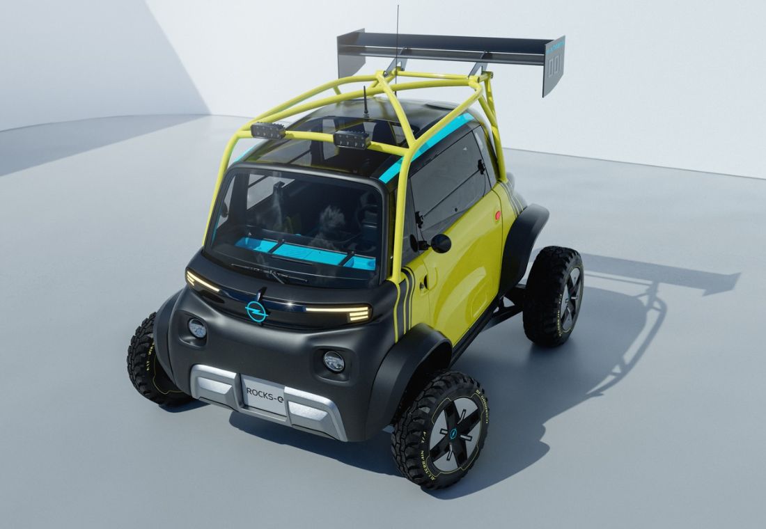 Opel Rocks Blueprint Opel Rocks E-Xtreme, aparece en una versión diseñada por un fan ¡Más ...