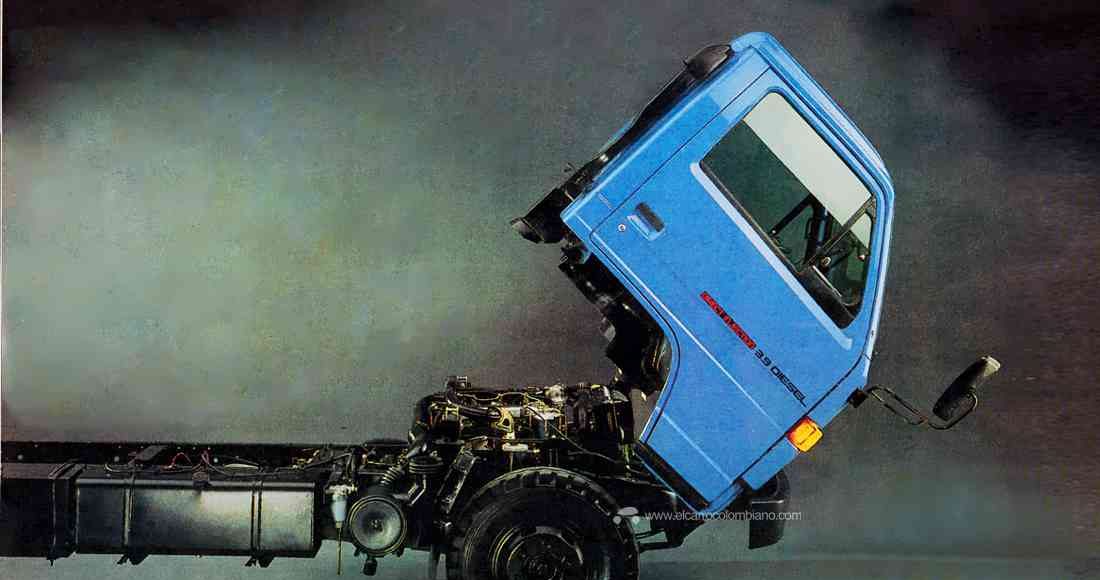 Chevrolet NPR 1991 camión Colombia