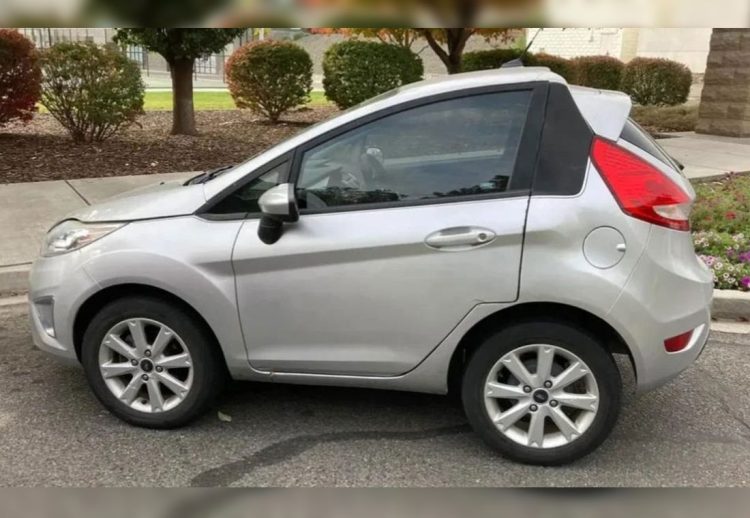 Ford Fiesta recortado