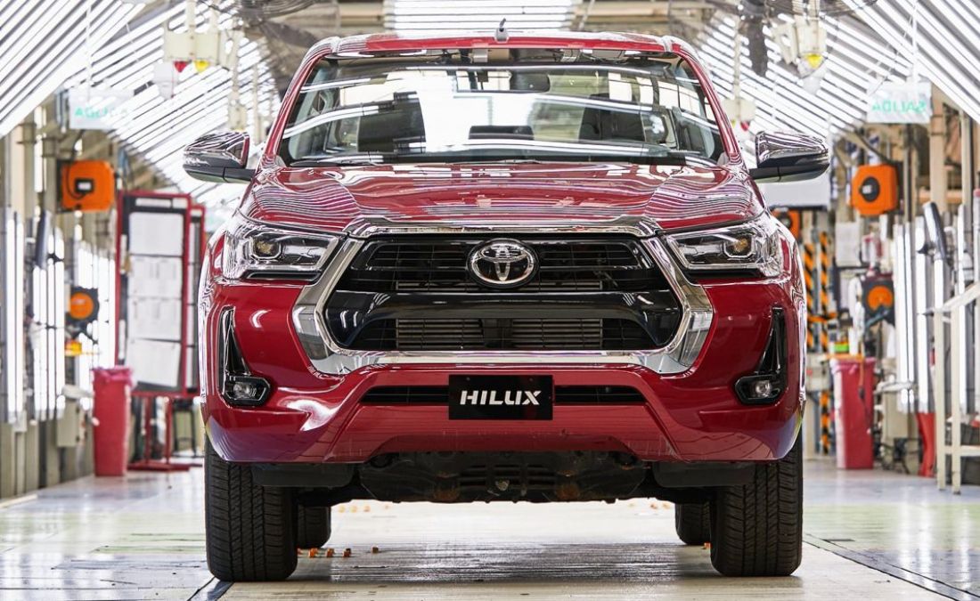 Toyota Hilux producción