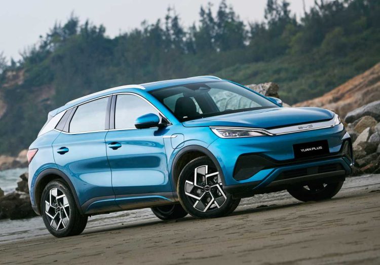 BYD Yuan Plus SUV eléctrico Colombia