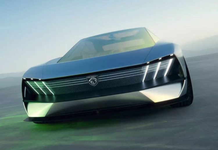 Peugeot Inception Concept sedán eléctrico