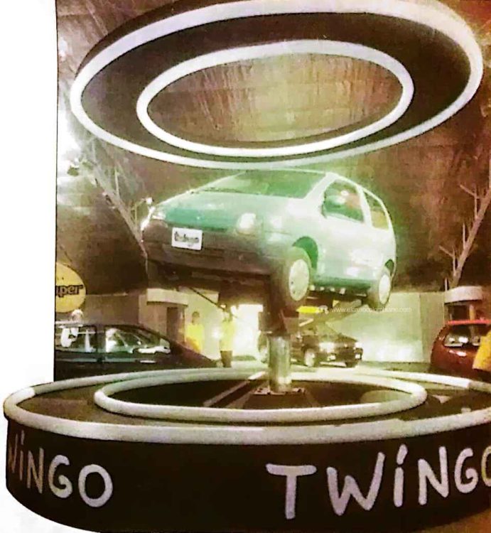 Renault Twingo lanzamiento en Colombia 1995