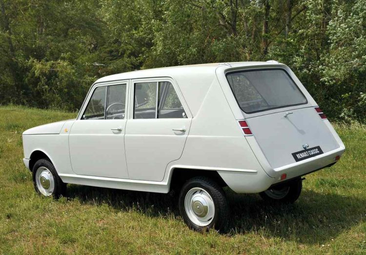 Renault 6 prototipo Ghia Proyecto 118 1965