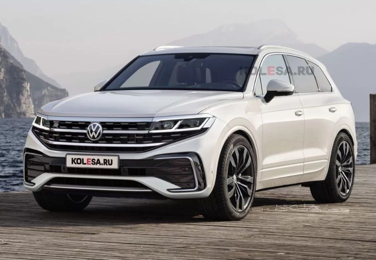 Volkswagen Touareg 2024 render