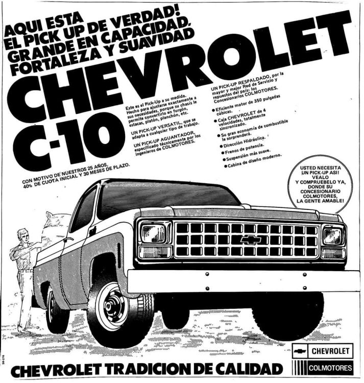 Chevrolet C10 pick-up 1981