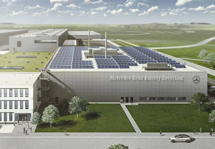 Mercedes-Benz inicia la construcción de una planta de reciclaje de baterías
