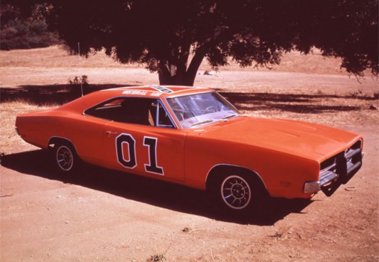 Dodge Charger General Lee accidente