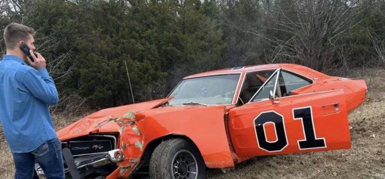 Dodge Charger General Lee accidente