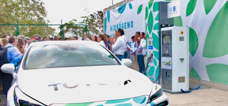 Toyota Mirai carros a hidrógeno pruebas en Colombia
