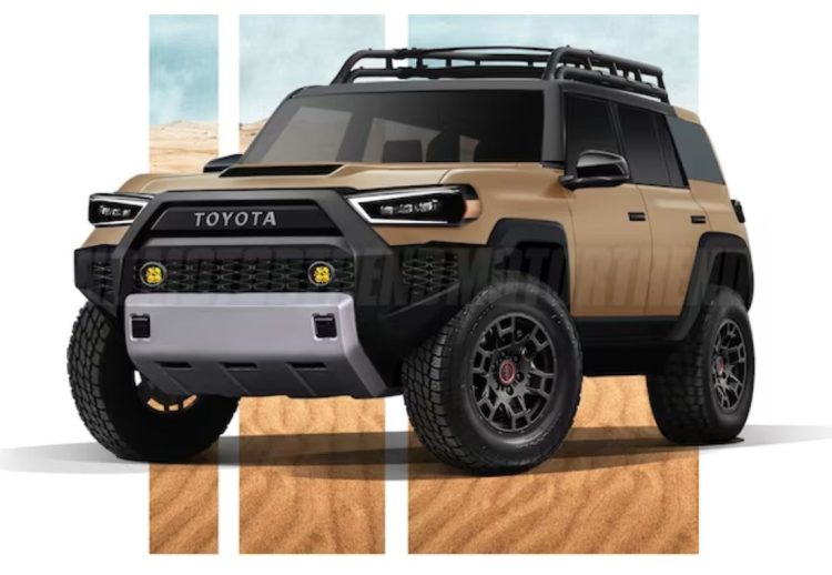 Toyota 4runner 2025 render