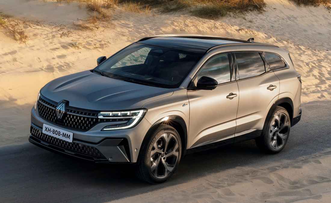  Renault Espace   se reinventa como un SUV híbrido para siete pasajeros