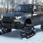 Land Rover Defender para nieve