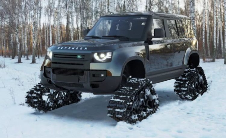 Land Rover Defender ahora es una máquina para la nieve; puede con eso y más