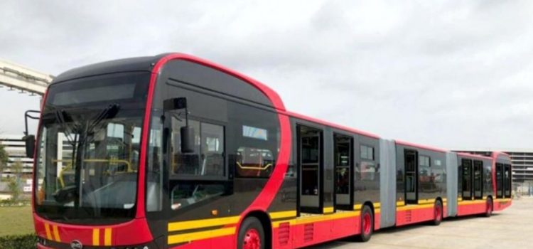 Bus eléctrico más grande del mundo Colombia