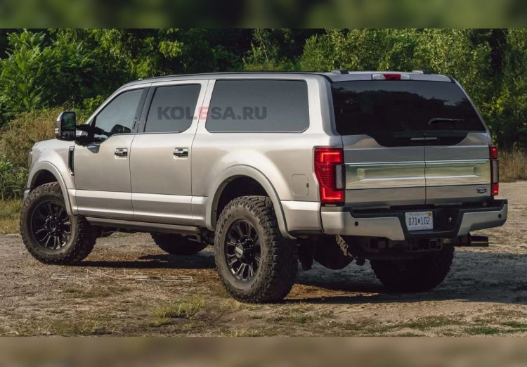 Ford Excursion 2024 renders