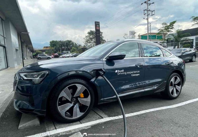Cargadores ultra rápidos para carros eléctricos Colombia Audi Colwagen Medellín
