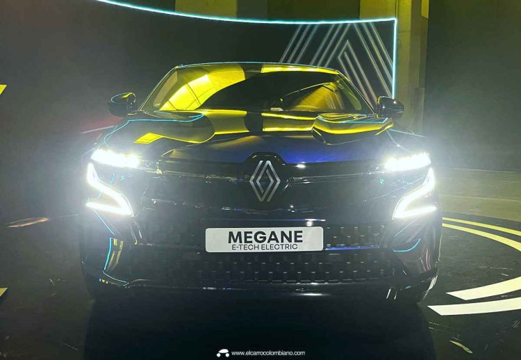 Renault Mégane E-Tech Eléctrico Colombia
