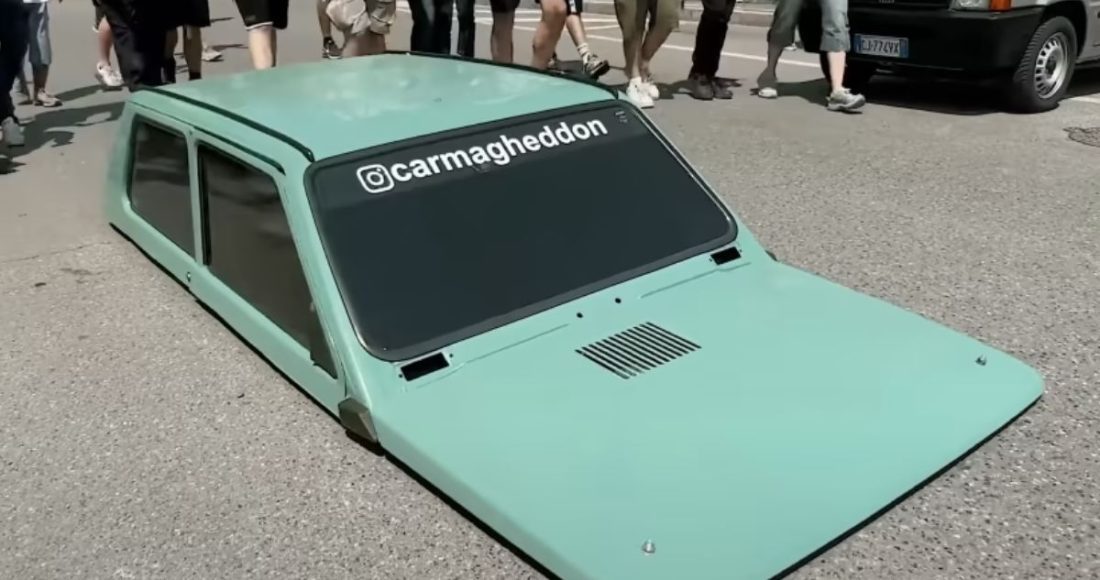Fiat Panda carro viral
