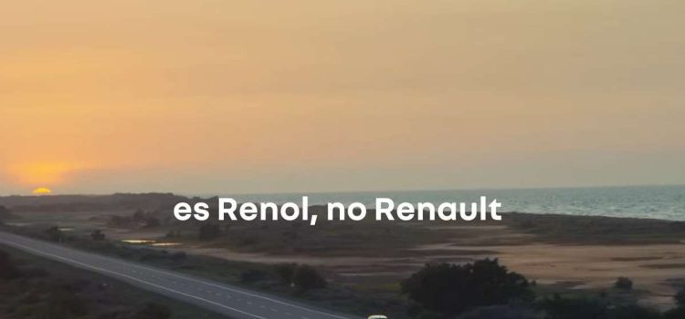 Renault campaña publicitaria Renol
