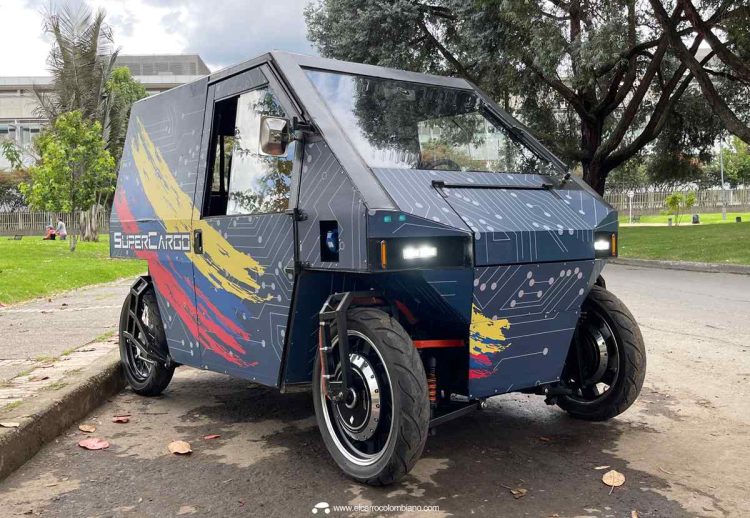 Eolo Supercargo carro eléctrico colombiano Eolo Motors