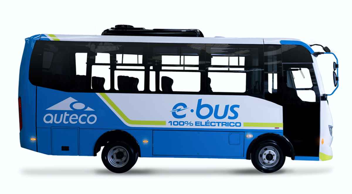 Auteco Mobility e-bus, bus eléctrico Colombia