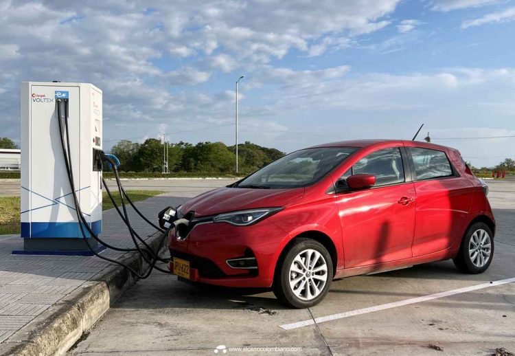 Renault Zoe carros eléctricos Colombia