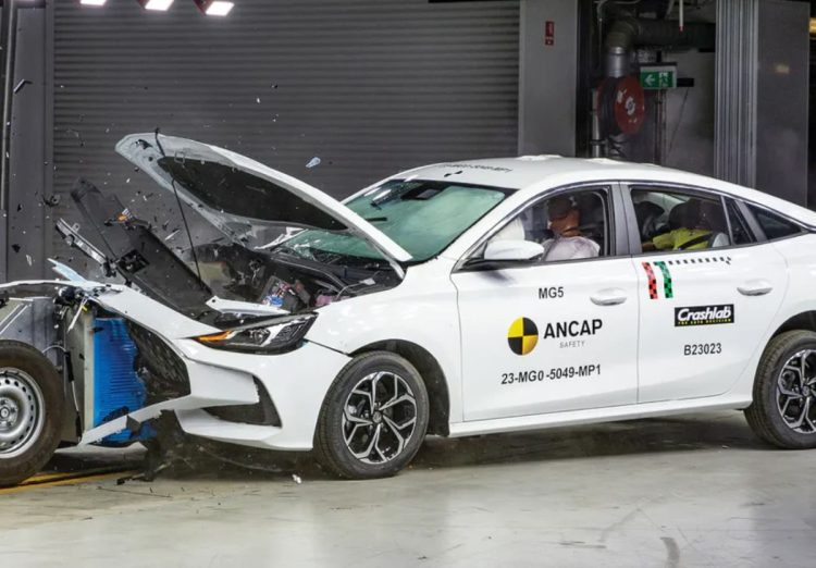 MG 5 pruebas de seguridad