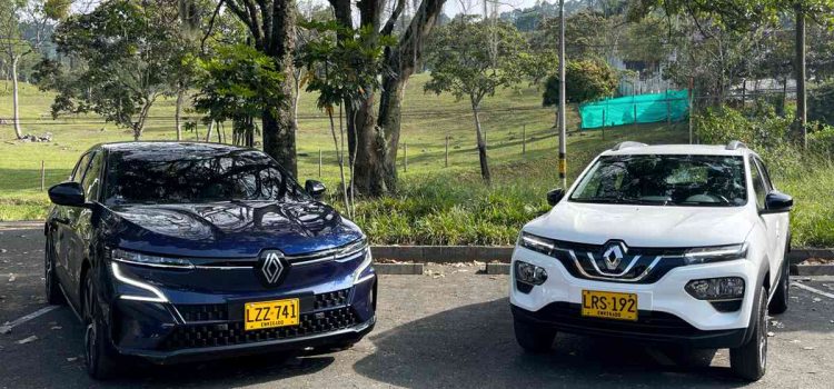 Renault Mégane E-Tech y Kwid E-Tech eléctricos Colombia