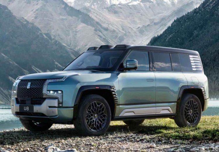 YangWang U8 de BYD en america latina y colombia