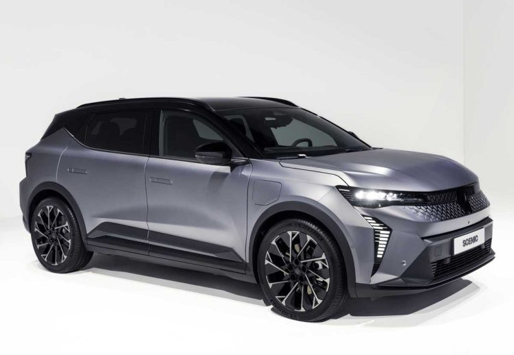 Renault Scénic E-Tech eléctrico precio Europa Colombia