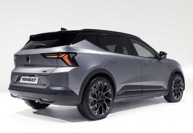 Renault Scénic E-Tech eléctrico precio Europa Colombia
