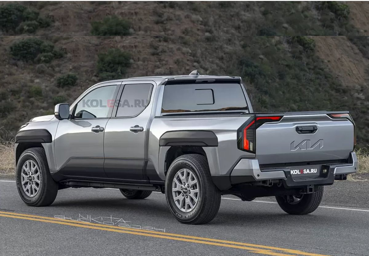Kia Tasman 2025, así podría verse la pickup mediana que mira hacia