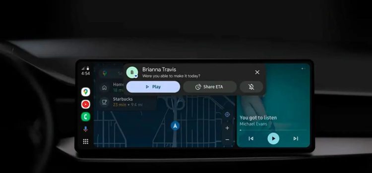 Inteligencia artificial llega a Android Auto para resumir y escribir mensajes mientras conduces