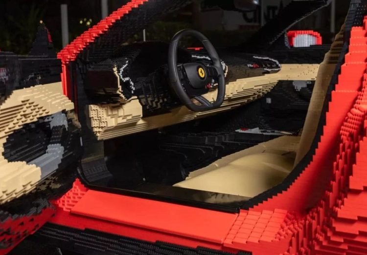 Ferrari 296 GTS de LEGO