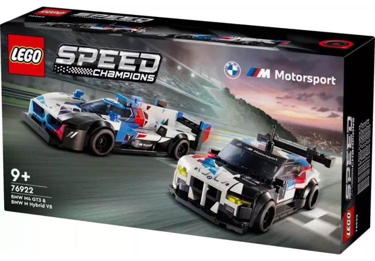 BMW M Hybrid V8 y M4 GT3 de LEGO