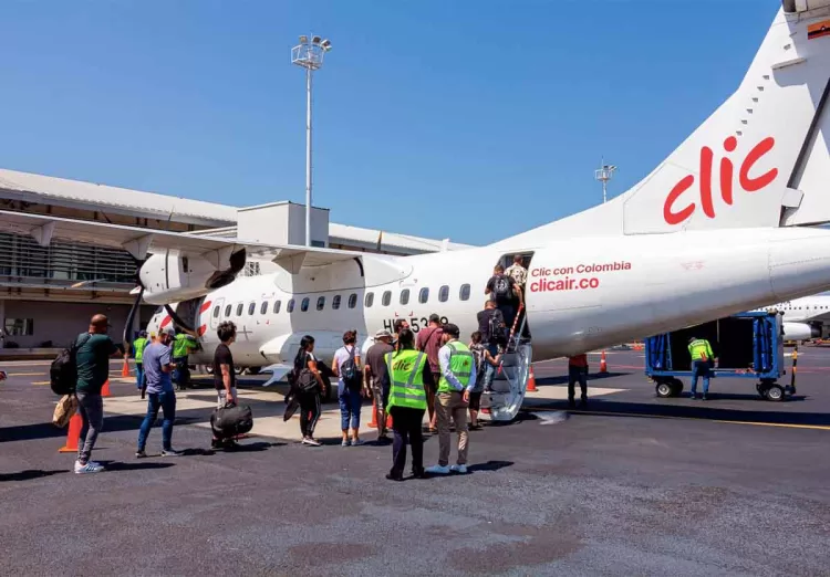 Nuevas rutas aéreas Clic