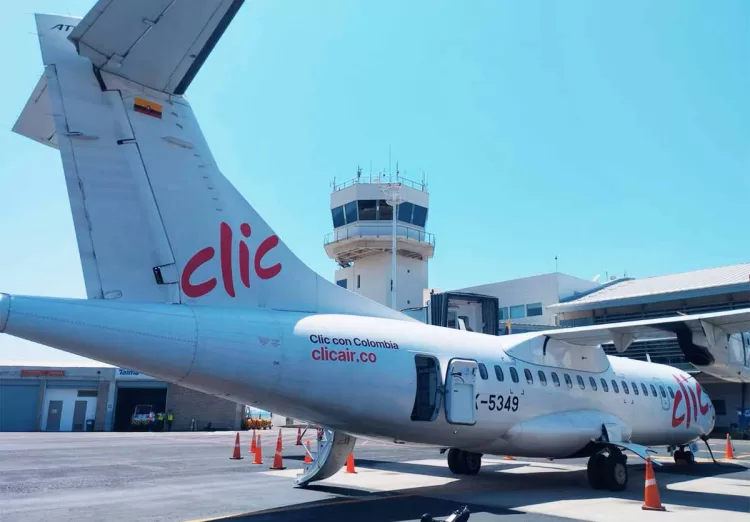 Nuevas rutas aéreas Clic