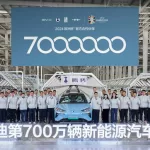 BYD producción de 7 millones de carros de nueva energía, eléctricos e híbridos, Denza N7