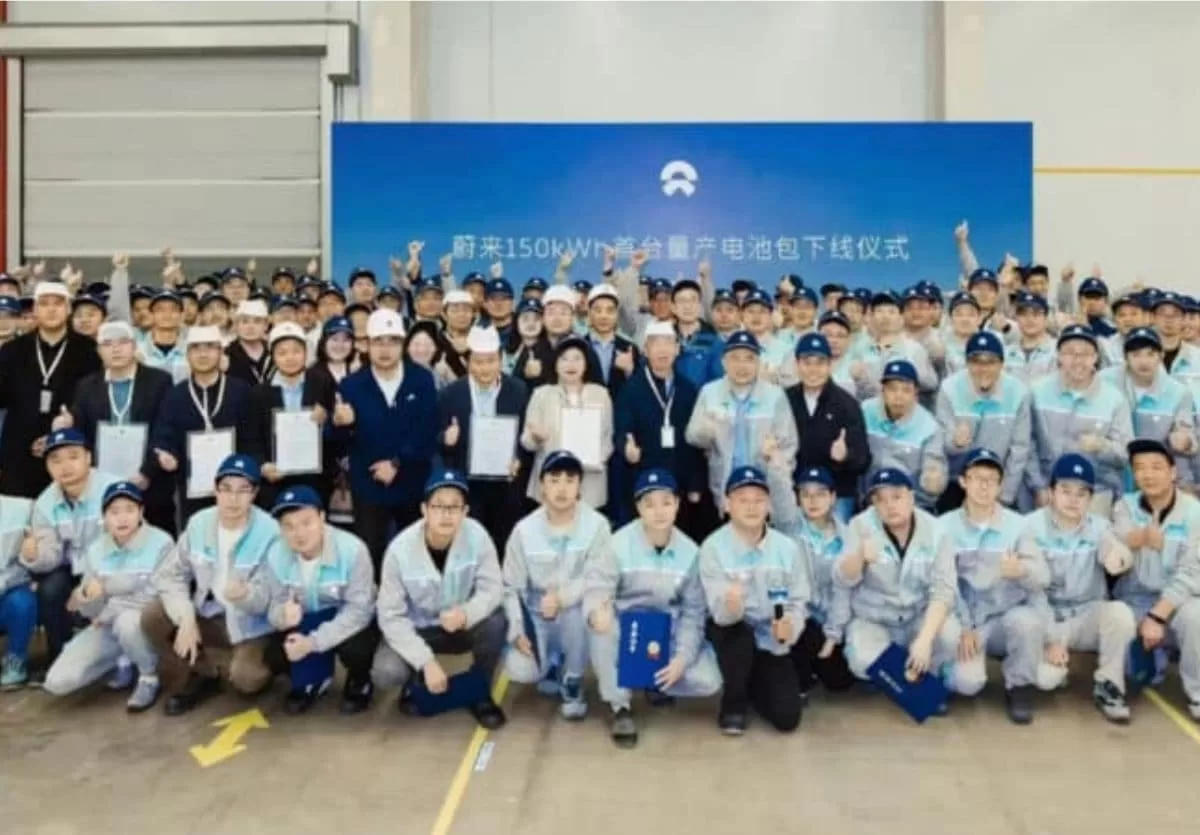 NIO batería semisólida con más de 1.000 km de autonomía