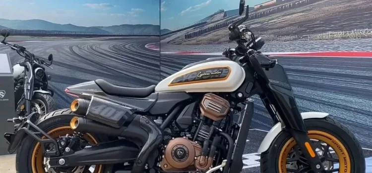 Cyclone AQS 401 es una moto china inspirada en la Harley-Davidson Sportster S