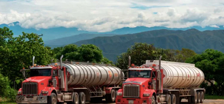 Crisis transporte de carga Colombia