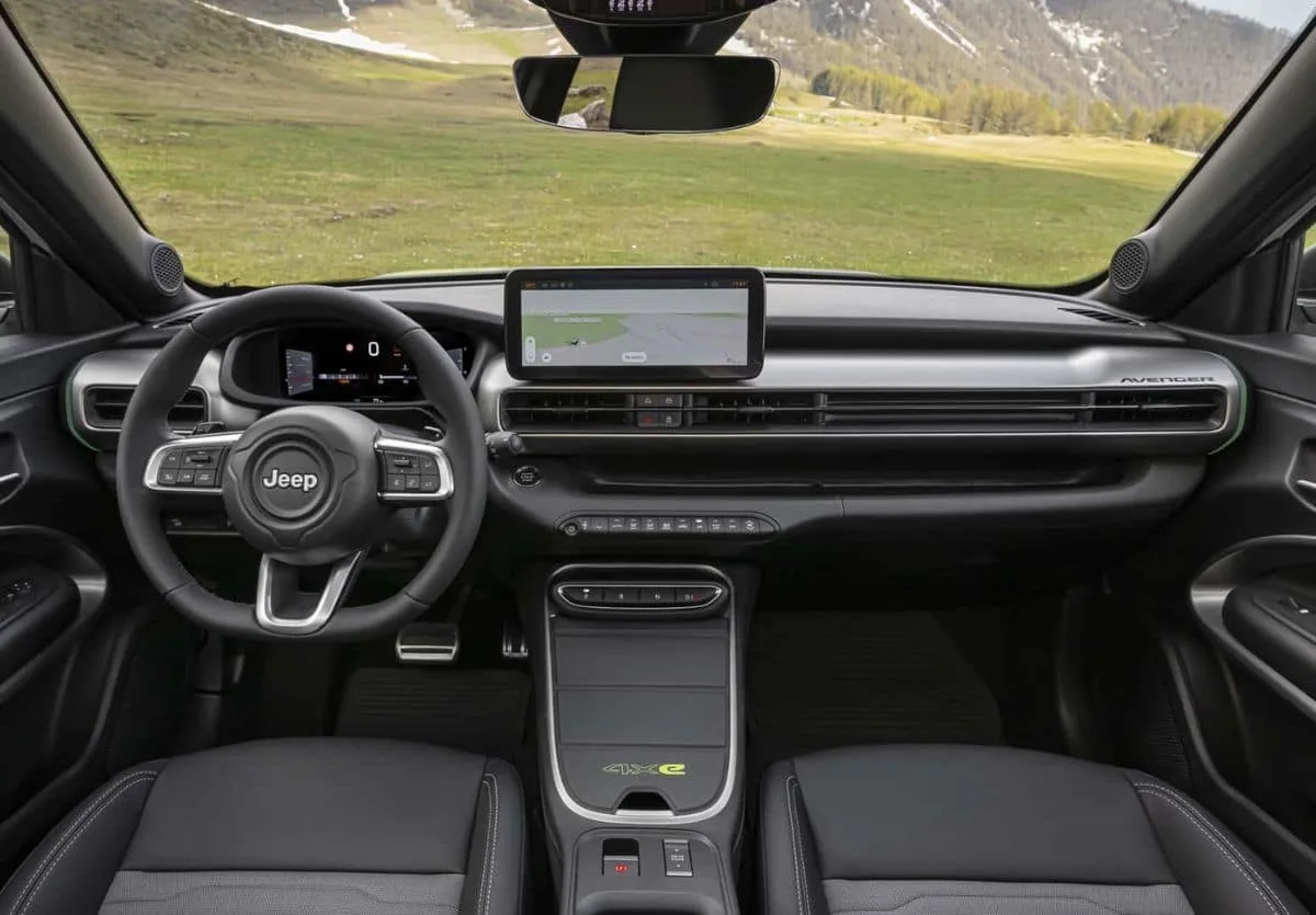 Jeep Avenger 4xe con tracción total