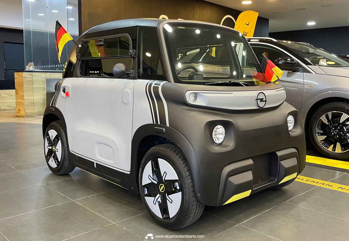 Opel Rocks-e carro eléctrico barato Colombia
