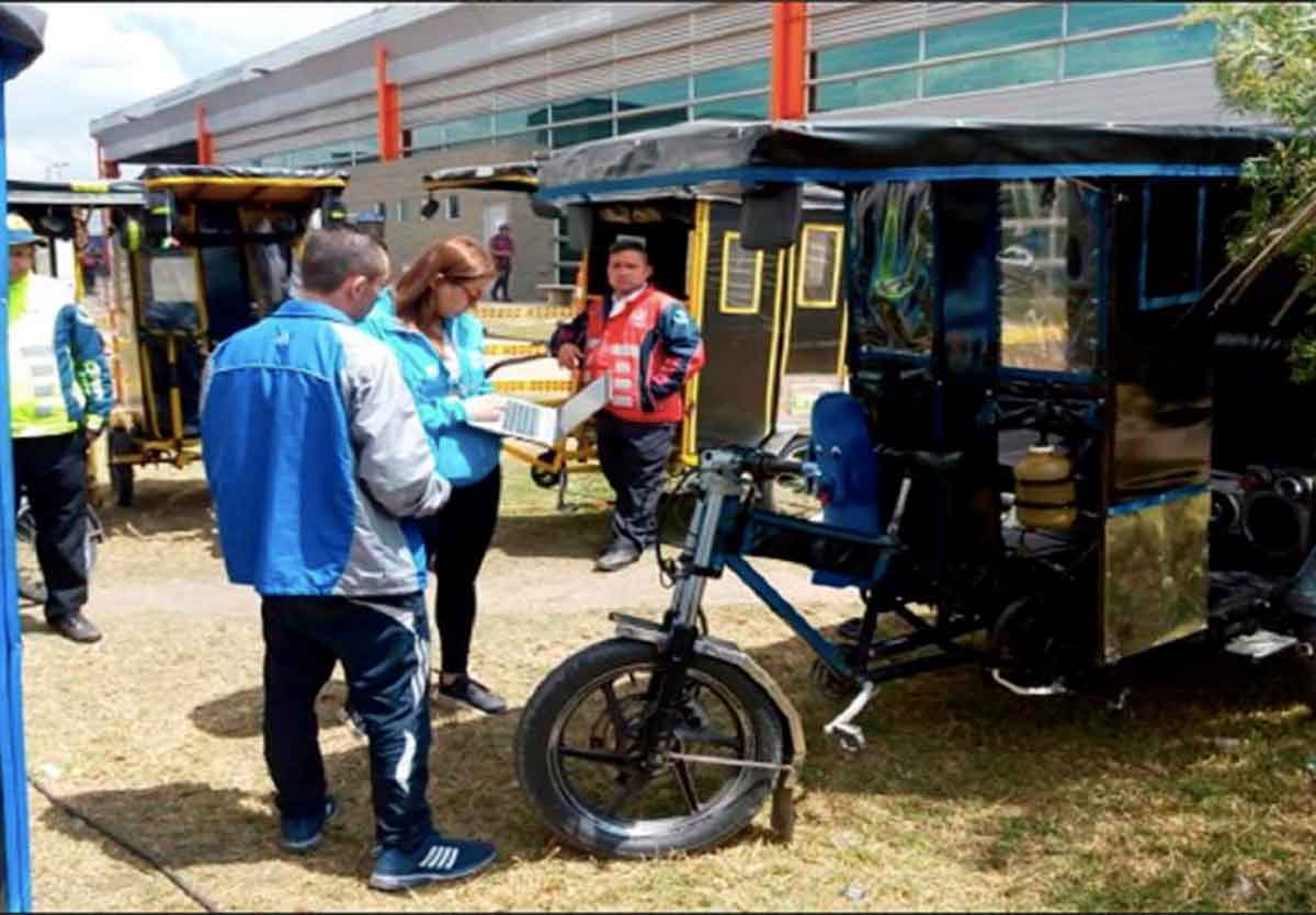 Bicitaxis Bogotá