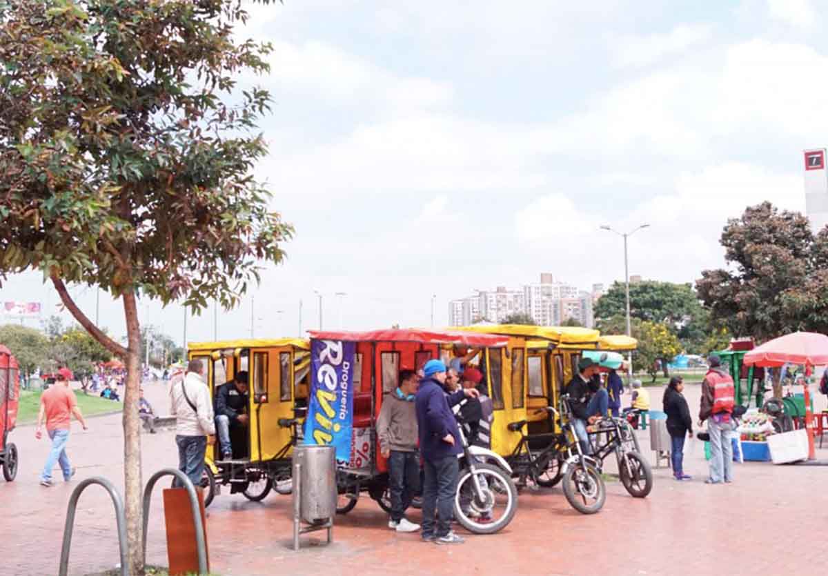 Bicitaxis Bogotá